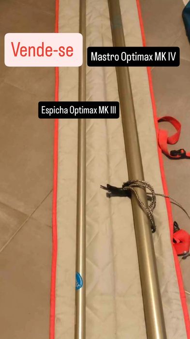 Comprado Dezembro 2023- Como novo 
Mastro Optimax MK IV

Espicha Optim