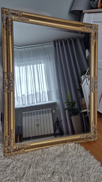 Lustro zdobione duże