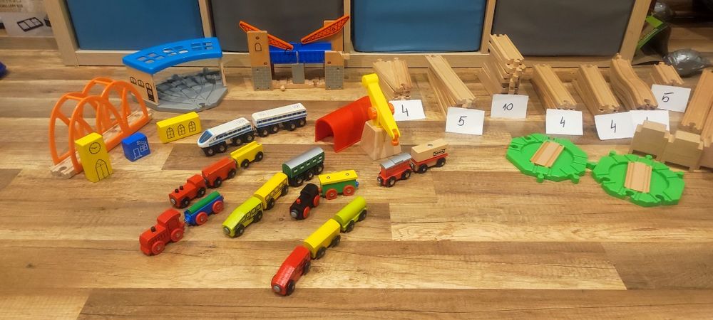 Kolejka ikea i pociągi