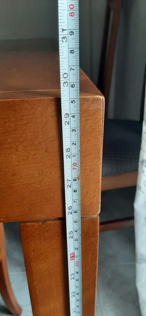 Mesa jantar de madeira + 6 cadeiras