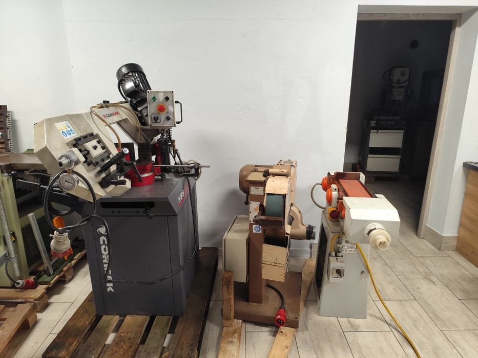 Szlifierka taśmowa do metalu piła frezarka wiertarka tokarka TuD Jazon