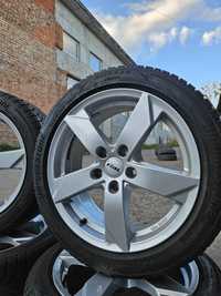 5/112r17 VW Bridgestone 205/50r17 зима