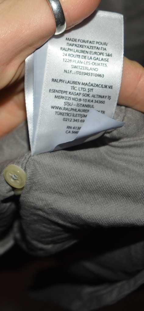 Koszula imitacja jeans Ralph Lauren 3XB 3XT