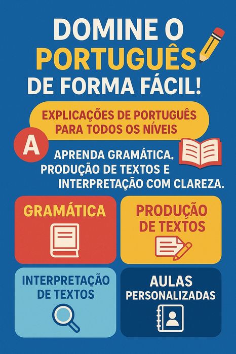 Explicações Português e/ou Matemática
