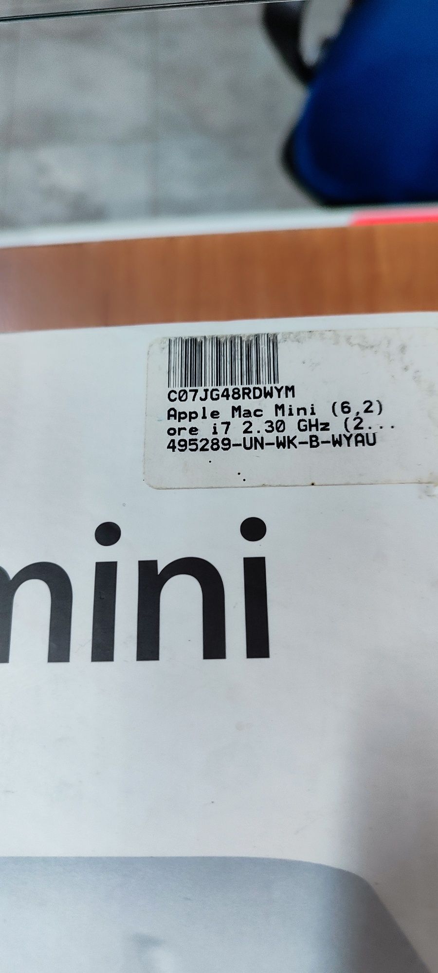MAC mini i7 dysk 1 TB model A1347