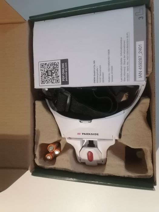 TANIO nowe PARKSIDE okulary powiększające