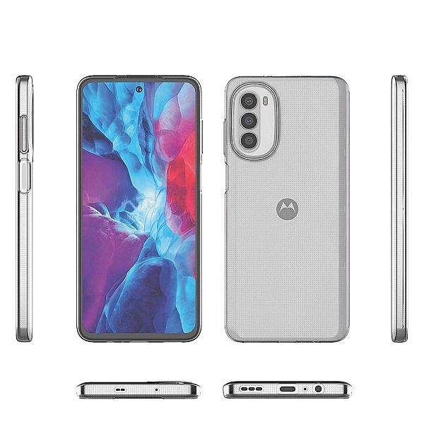 Ultra Clear 0.5mm etui Motorola Moto G82/5G / Moto G52 cienki pokrowie