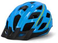 WADA Kask rowerowy Fischer Fahrrad r. S/M niebieski z lampką