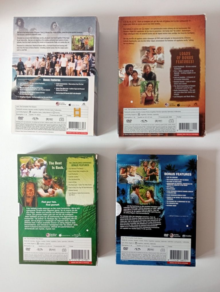Serial Lost Zagubieni sezony 1,2,3,4