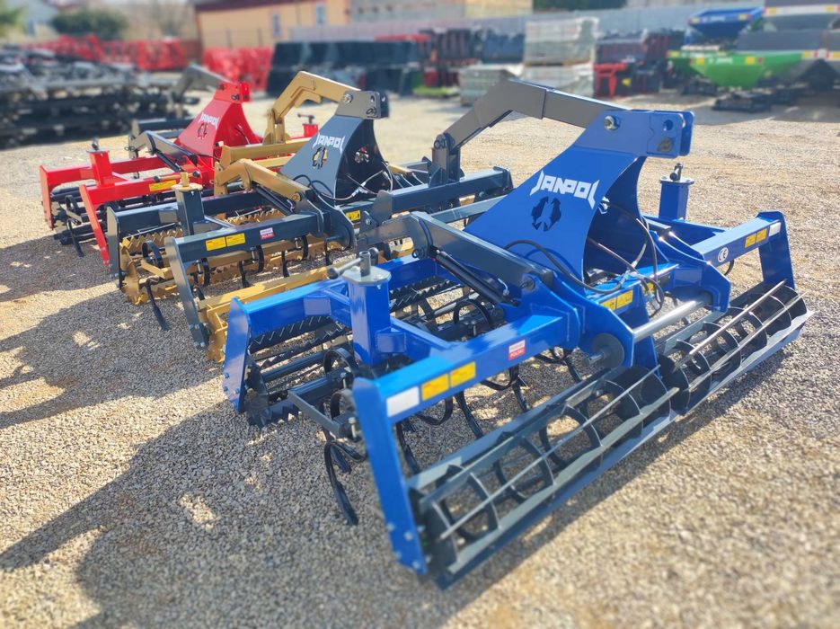 AGREGAT UPRAWOWO-SIEWNY/ kultywator z wałkami i hydropakiem JANPOL