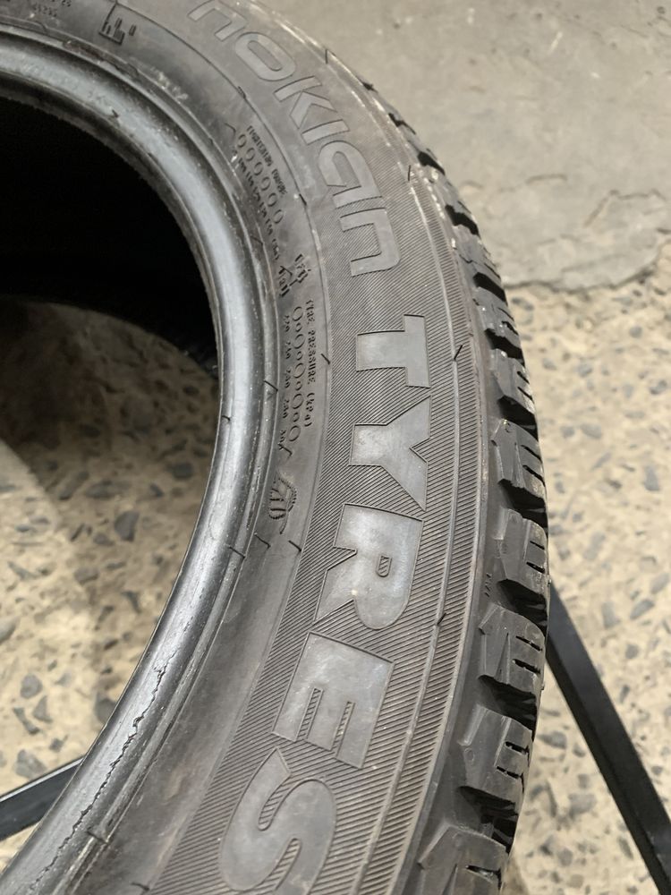 (4шт) як нові 225/50R17 Nokian Hakkapeliitta 9 (8.5мм) шип зимові