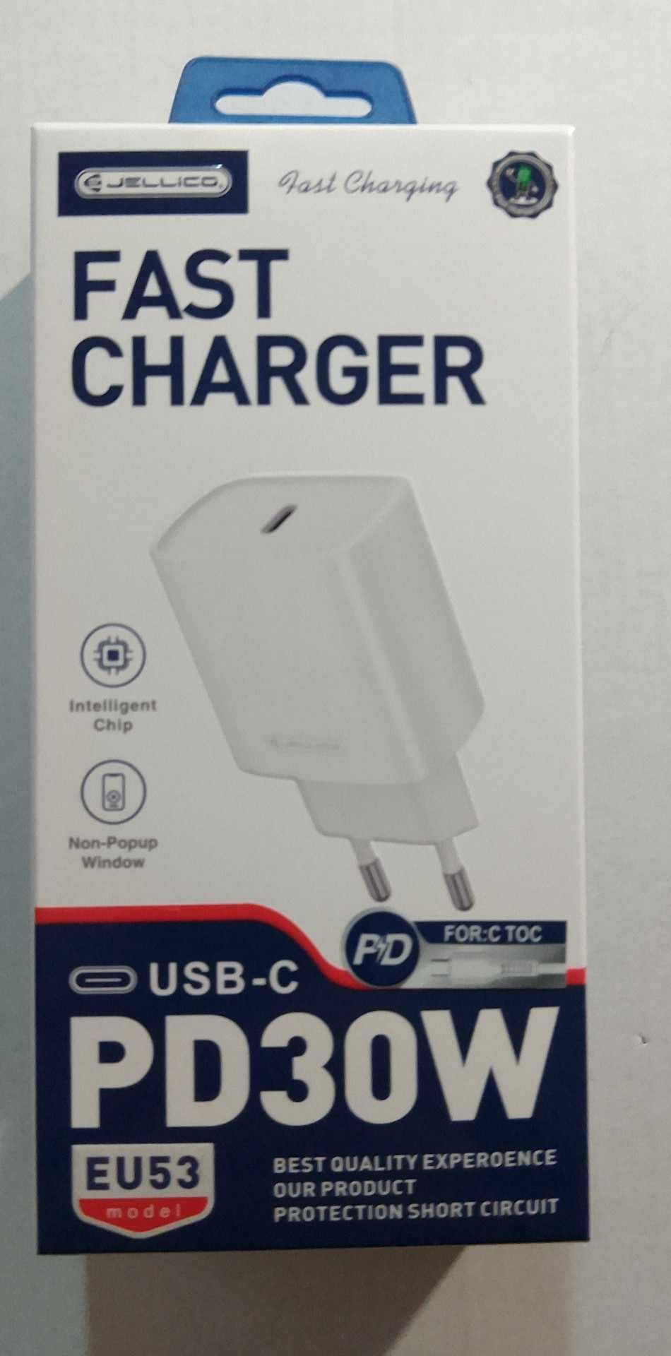 Ładowarka sieciowa USB Typ C Szybka 30W Jellico