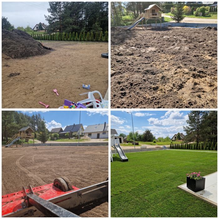 Usługi Ogrodnicze zakładanie ogrodów Pielęgnacja system nawadniania n