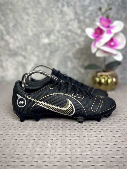Nike Mercurial бутсы копы сороконожки 40 размер футбольные черные