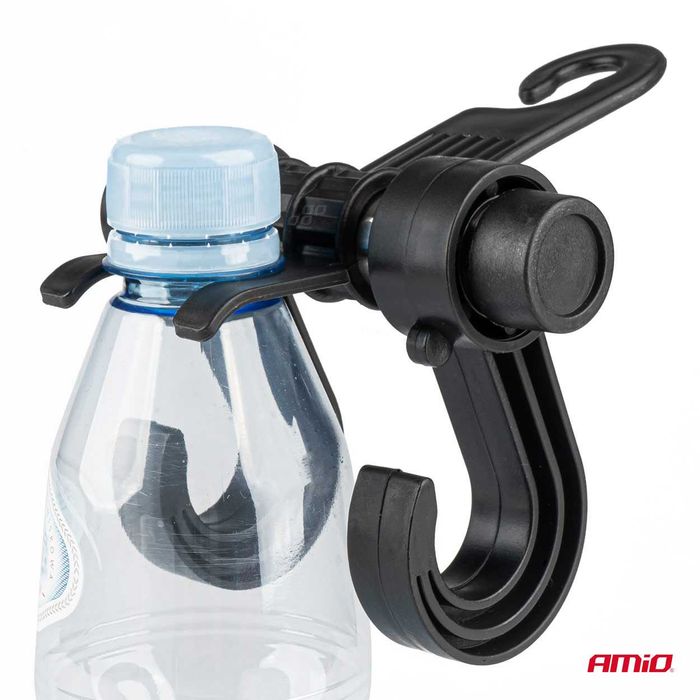 Wieszak samochodowy na zagłówek uchwyt na butelkę