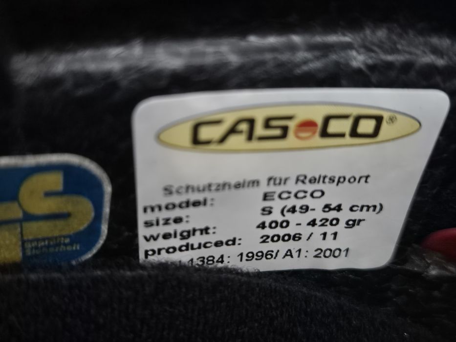 Toczek jeździecki Casco Ecco rozm. S (48-54)