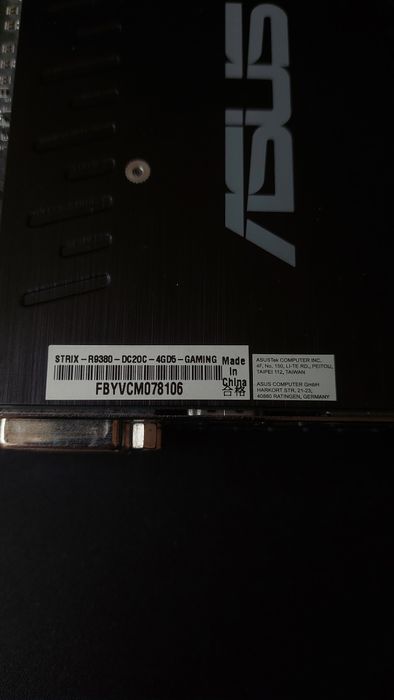 Asus Radeon Strix R9 380 DirectCU II