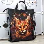 Torba-plecak wodoodporna Kot Maine Coon handmade