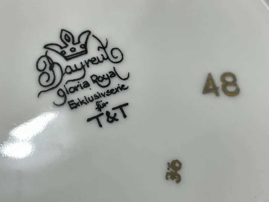 Набор тарелок Bayreut Gloria Royal, Exclusiv Serie for T&T. НОВЫЕ