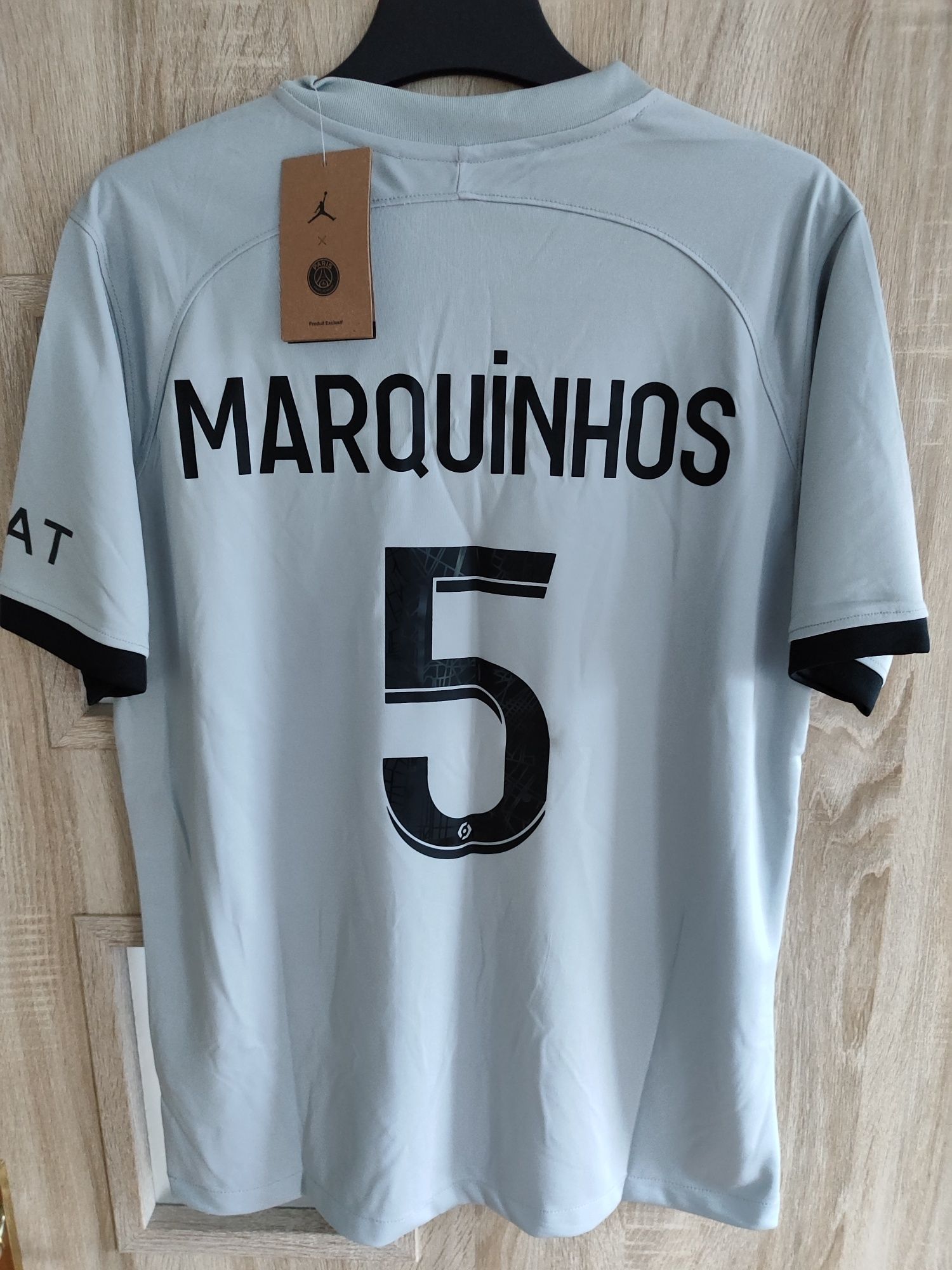 Koszulka piłkarska męska Nike Jordan PSG 2022/23 roz. M #5 Marquinhos