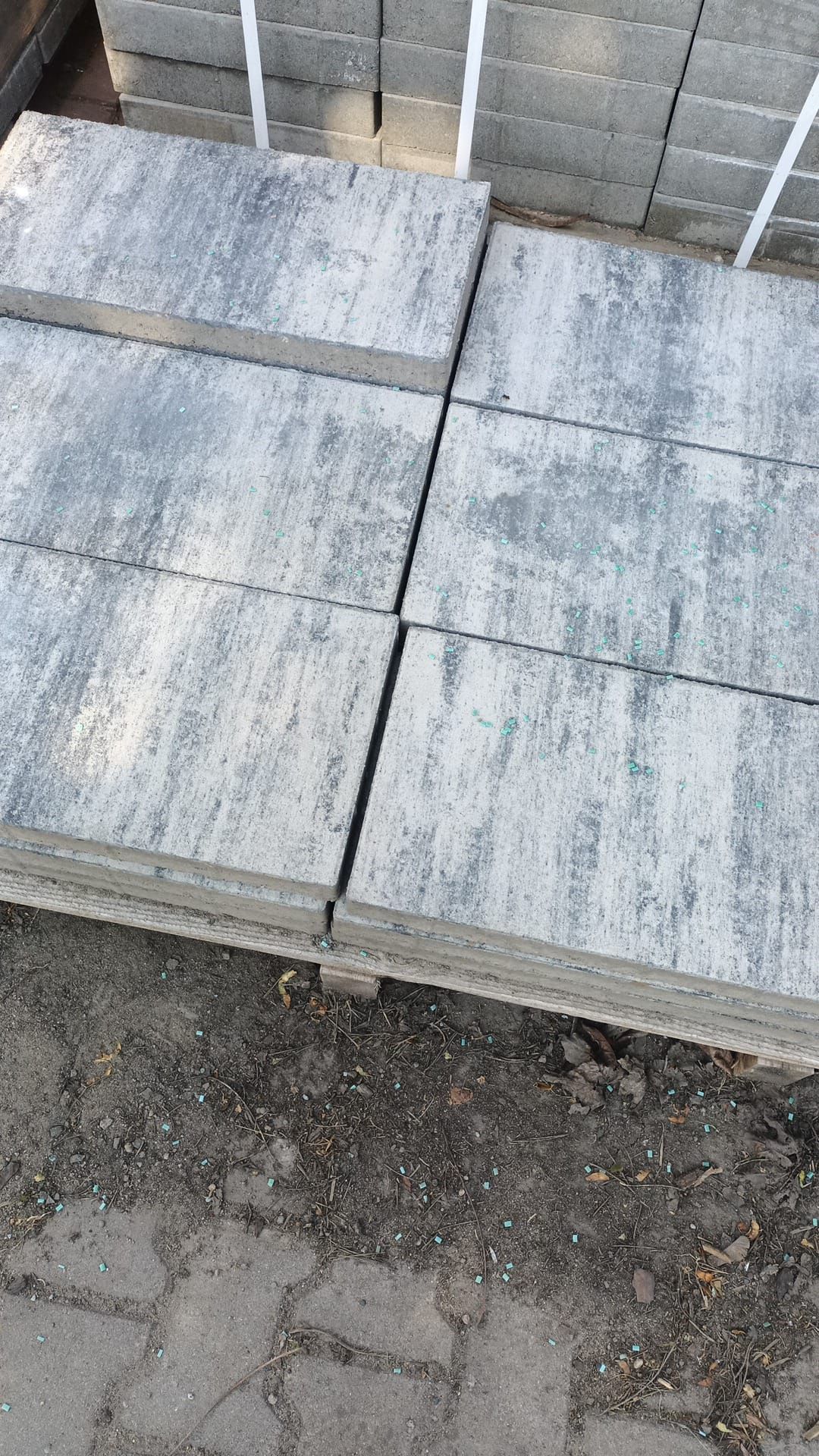 kostka Płytka chodnikowa 30x60x4,5cm 8 kolorów betonowa melanż blend