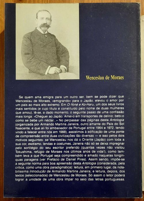 Livro - Wenceslau de Moraes - Antologia