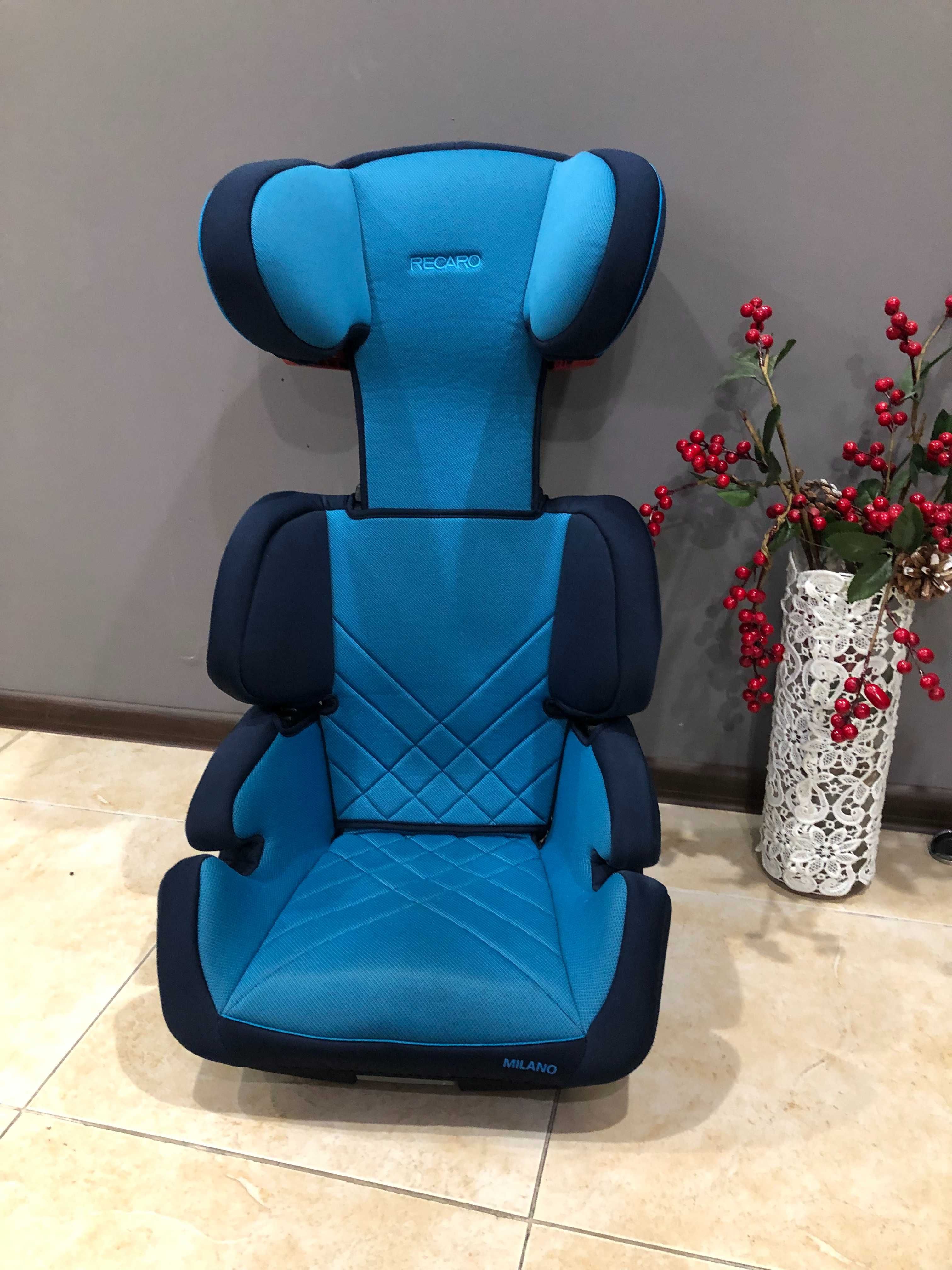 Aвтокрісло Recaro Milano Isofix Група 2/3 (15-36 кг) бустер