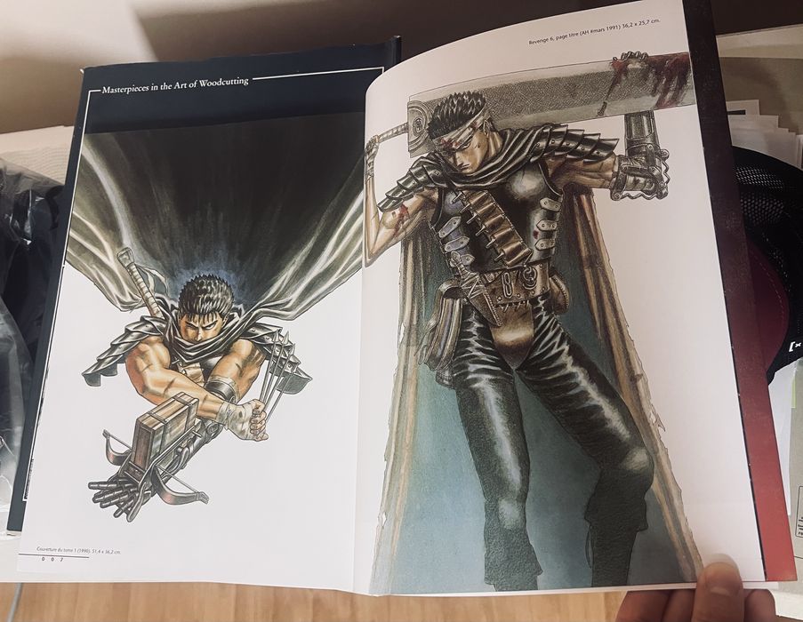 Артбук манга Berserk Illustrations File - Kentaro Miura