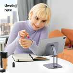 Ugreen 51414 uchwyt aluminiowy czarny na tablet