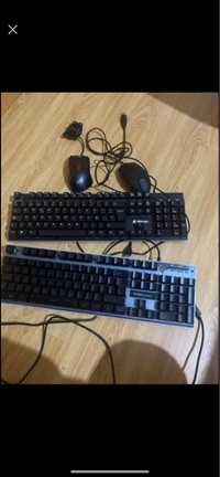 Teclados e ratos