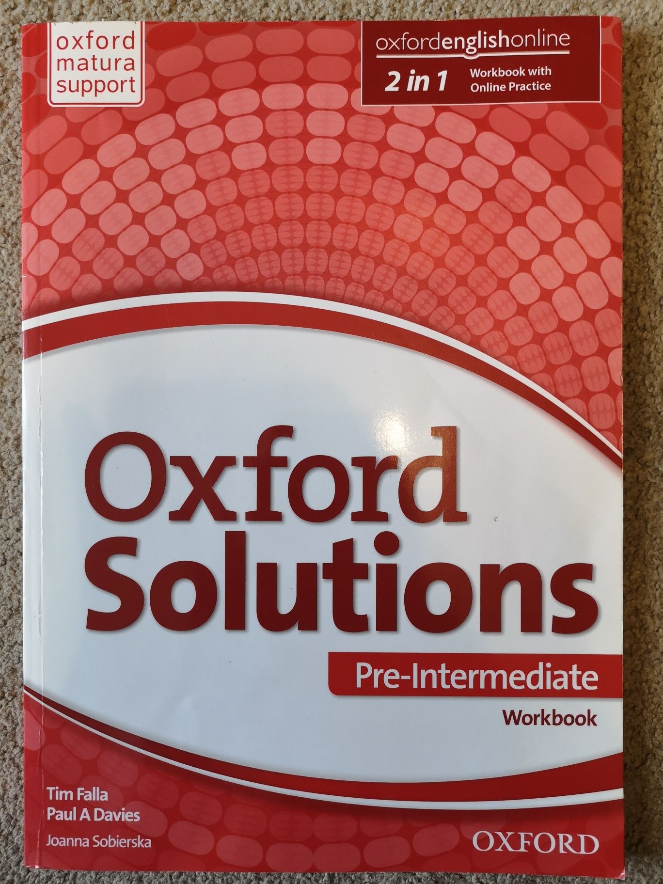 Oxford Solutions, Pre-Intermediate, Workbook