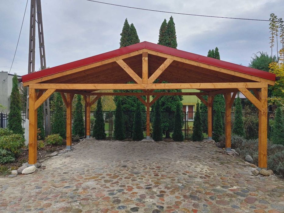 Nowoczesne dwustanowiskowe zadaszenie "CAR-PORT" od 17990zł !