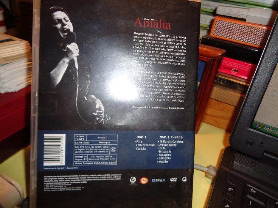 DVD da Amália The Art Of Usado