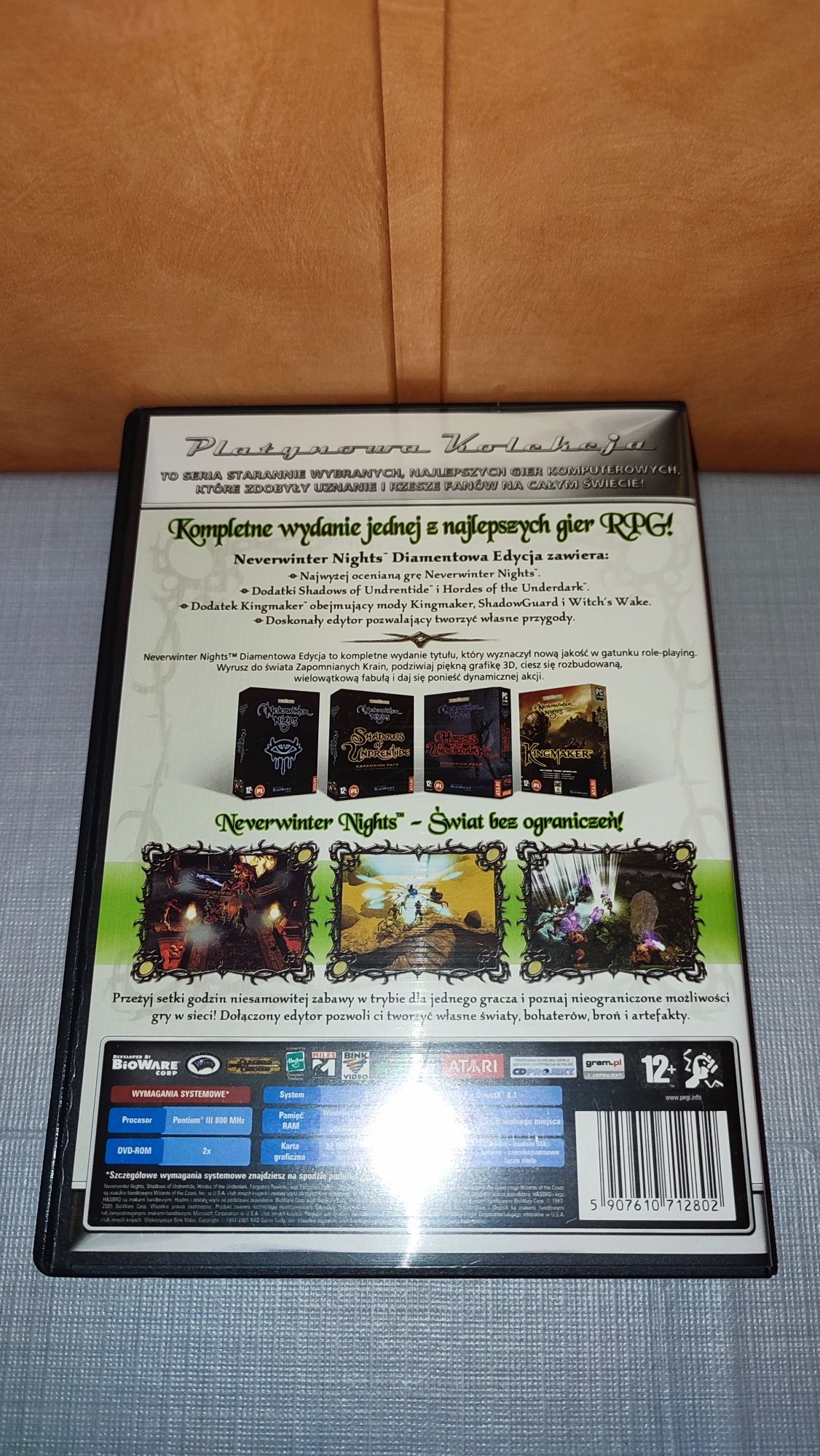 Gra PC Neverwinter Nights Diamentowa Edycja Dvd