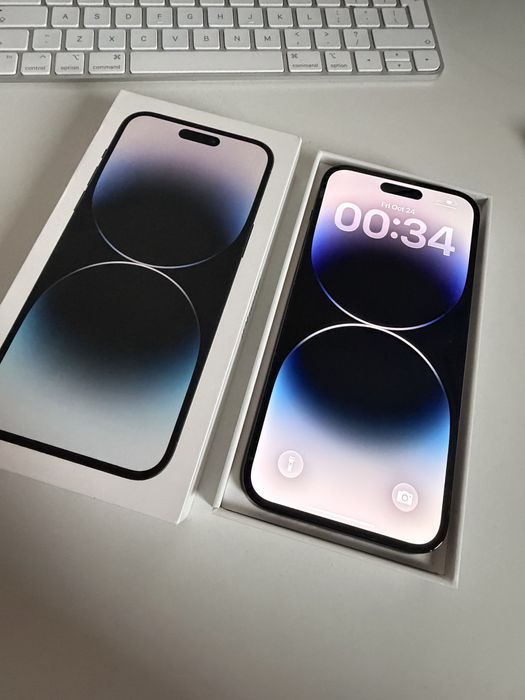 iPhone 14 Pro Max 256gb Black Stan Idealny Bateria 100%