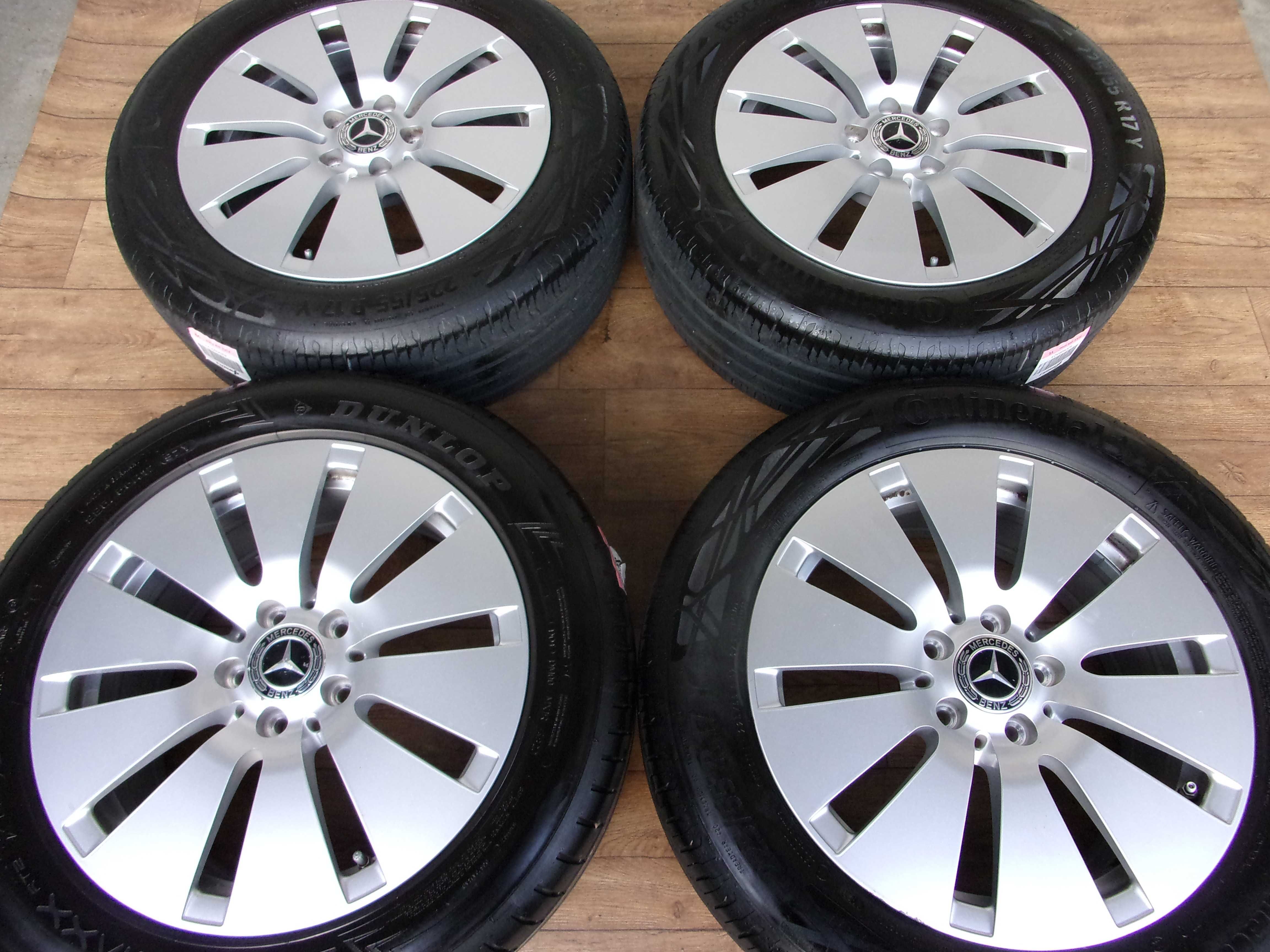 Felgi Mercedes B C E CLA Vito VW Skoda 17 5x112 ET 40 czujniki ładne!