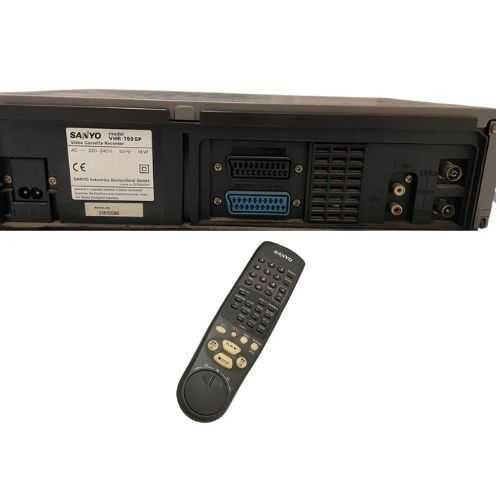 Leitor e Gravador VHS Sanyo VHR-799SP – Restaurado, Testado + Garantia