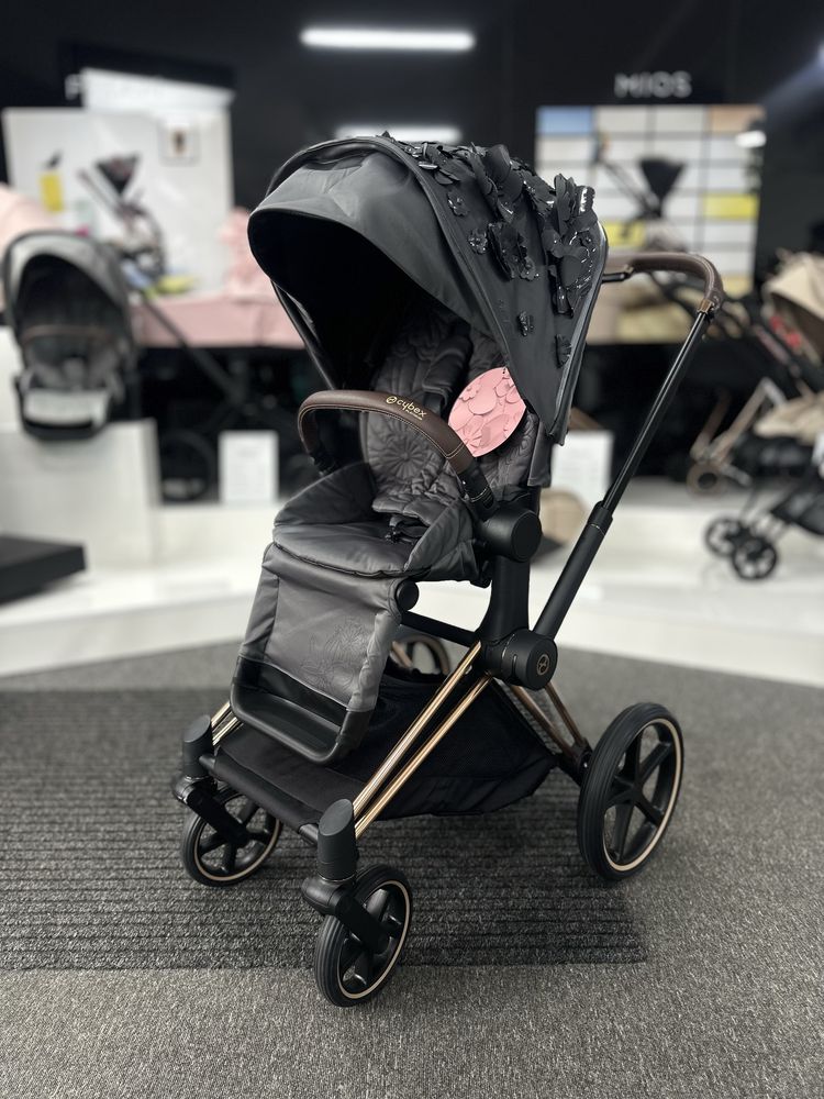 Cybex Priam Spacerowka Simply Flowers Grey