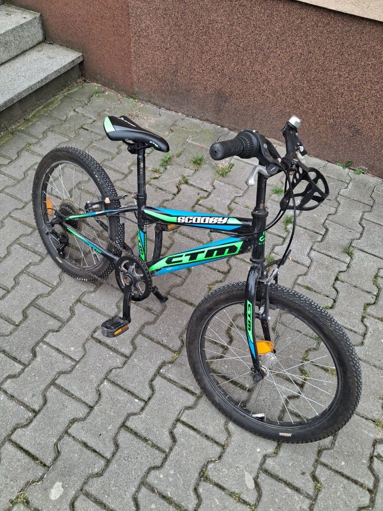 Rower Ctm Scooby 2.0  Czarny Zielony