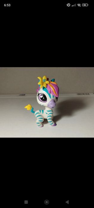 Figurka Littlest pet shop kompletna zebra #3846