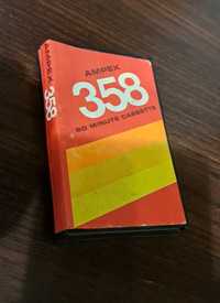 Ampex 358 - kaseta plus pudełko
