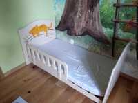 łóżko, łóżeczko MEBLIK sawanna 140 x 75 z materacem