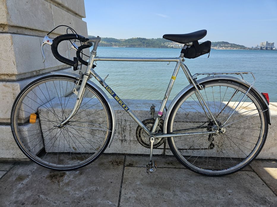 Bicicleta clássica eddy merckx