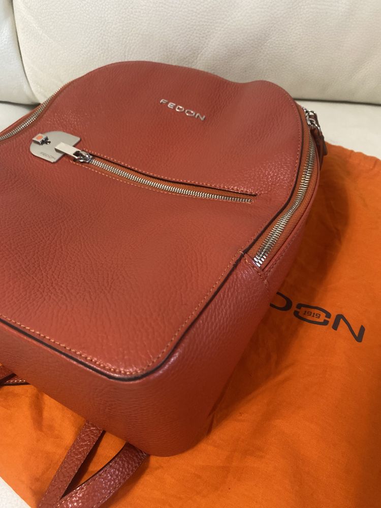 Шкіряний рюкзак Fedon