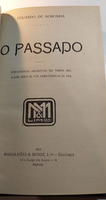 O Passado - Eduardo de Noronha