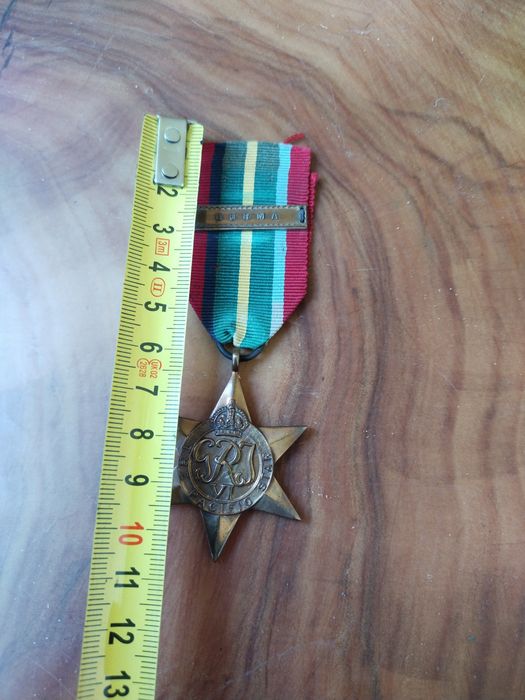 Знак тихоокеанская звезда Великобритания