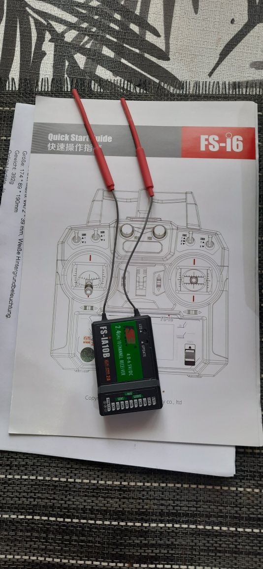 Апаратура керування FLYSKY FS-I6 2.4GHz AFHDS 2A