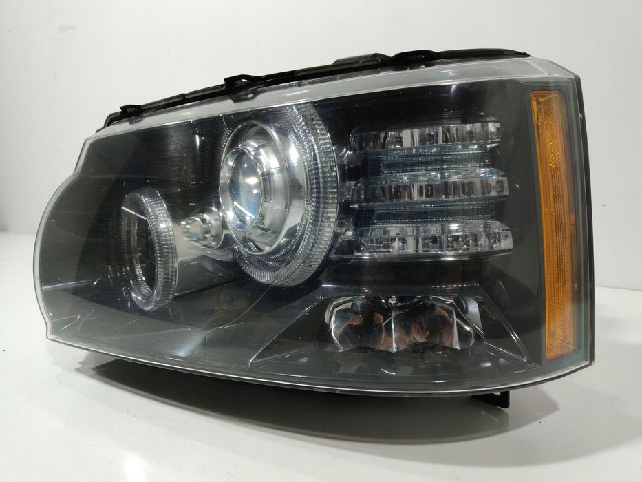 land rover range rover l322 lift lampa xenon lewy przód 9pin