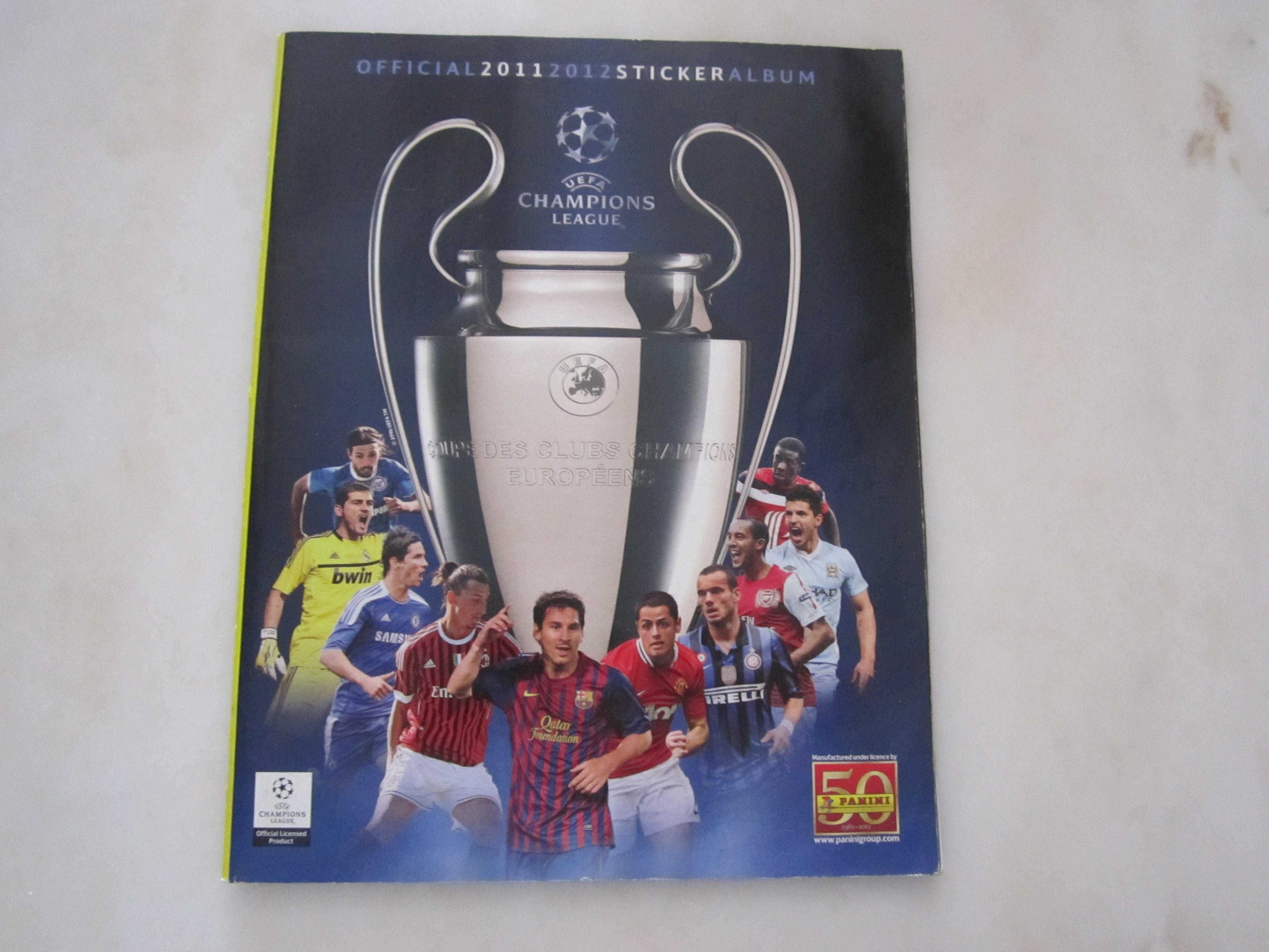 Caderneta completa : Liga dos campeões 2011/2012