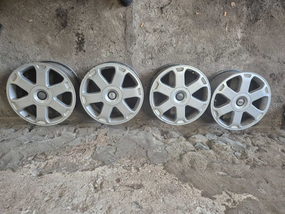 felgi Avus 17 audi s3 8l a3 5x100 z dekielkami